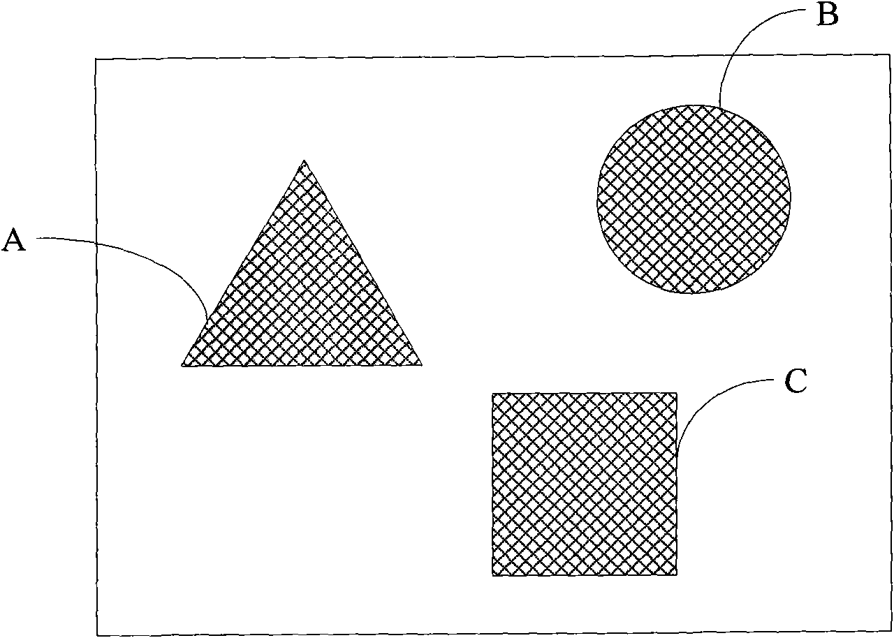 Detection method for determining alteration of shooting background and image processing device