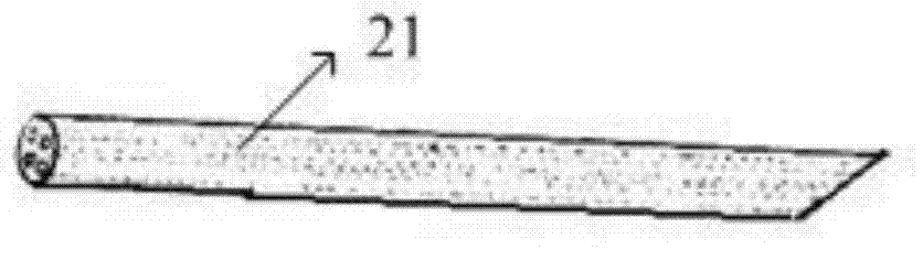 Four-point resistor testing device