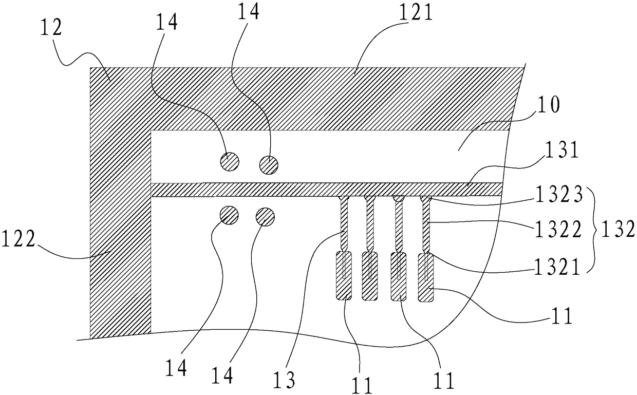 A kind of gold-finger gold-plated lead wire adding method