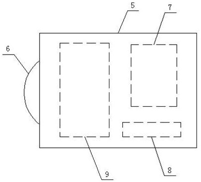 Brake safety protection device for emergency braking of vehicle