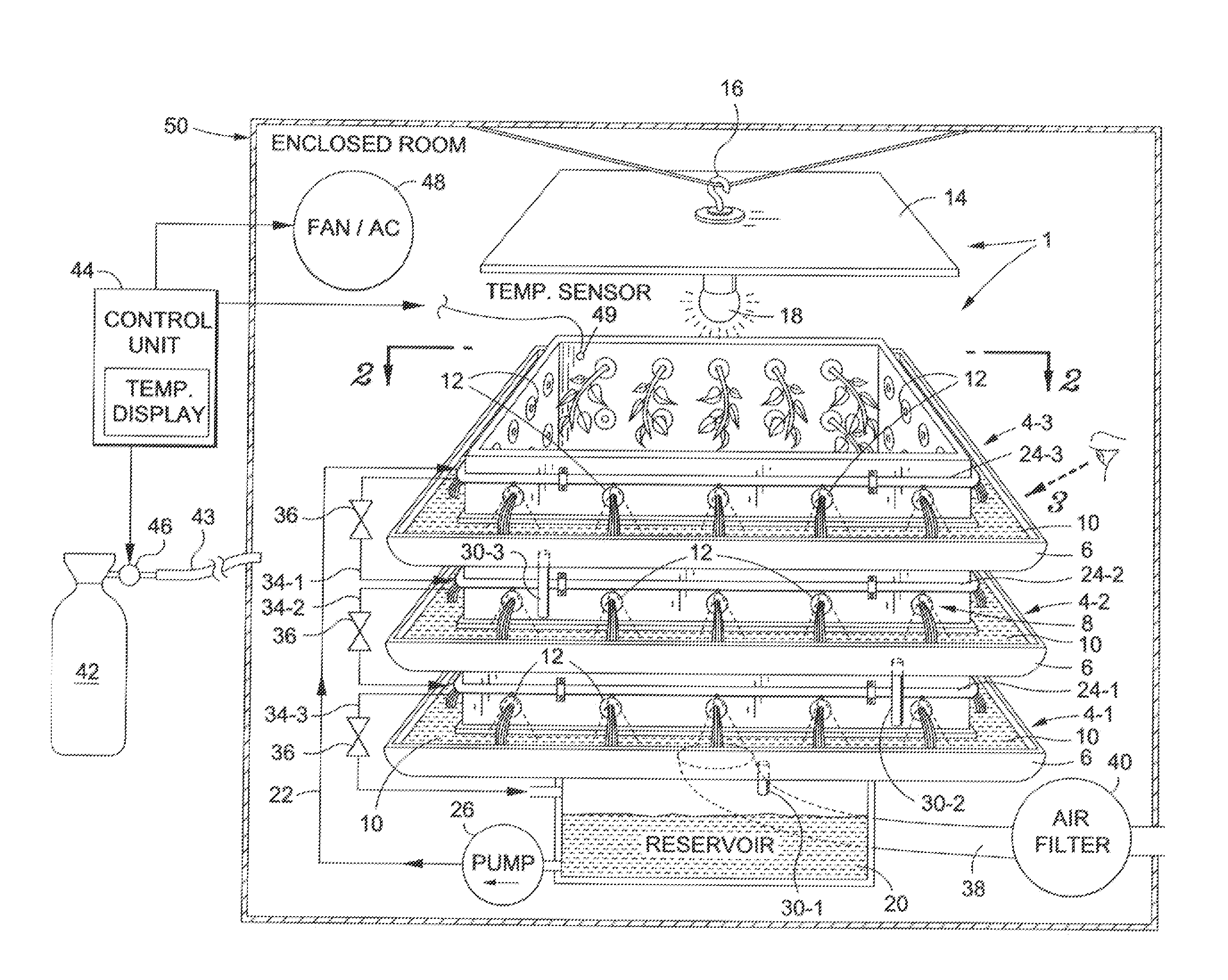 Expandable plant growth system