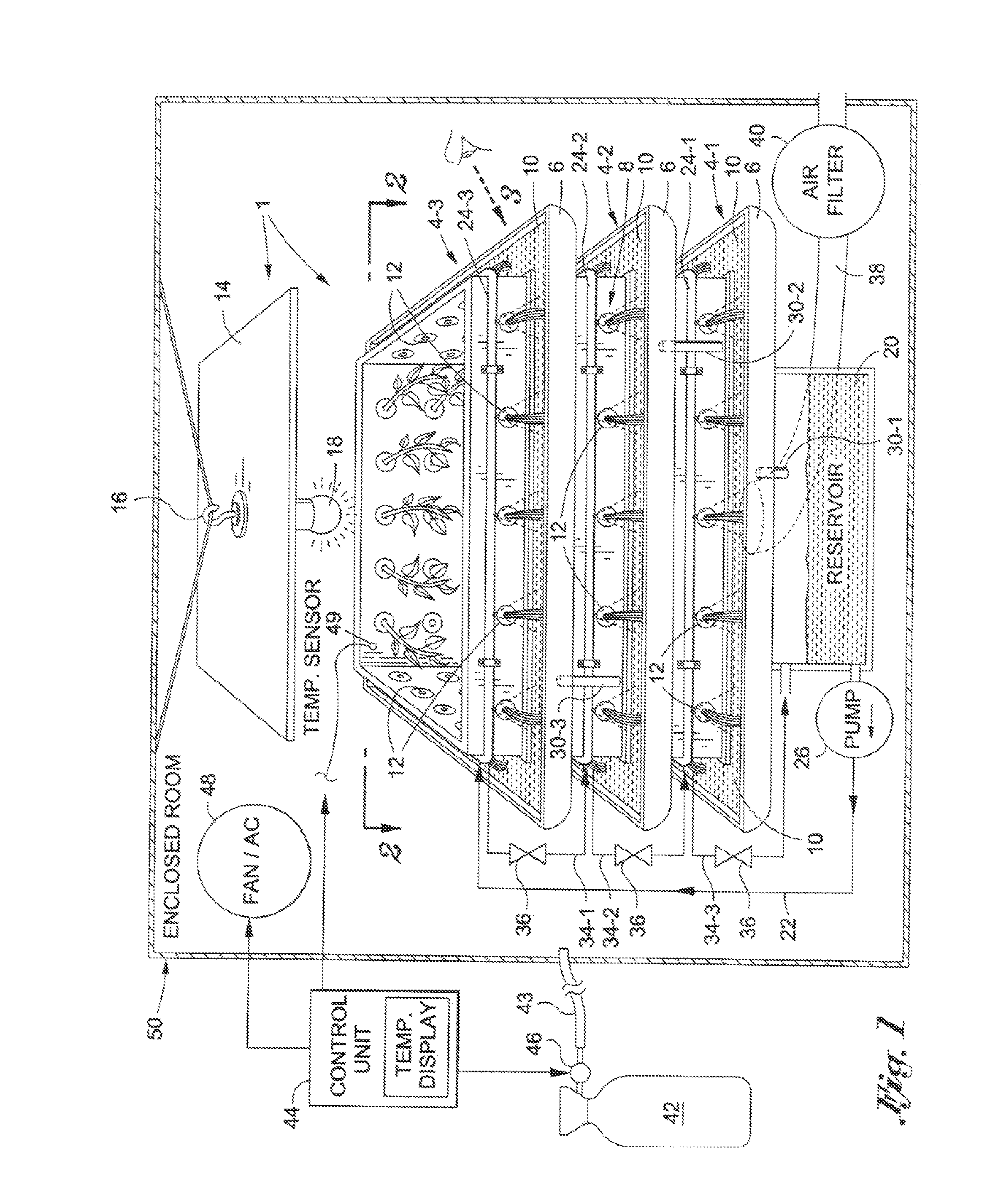 Expandable plant growth system