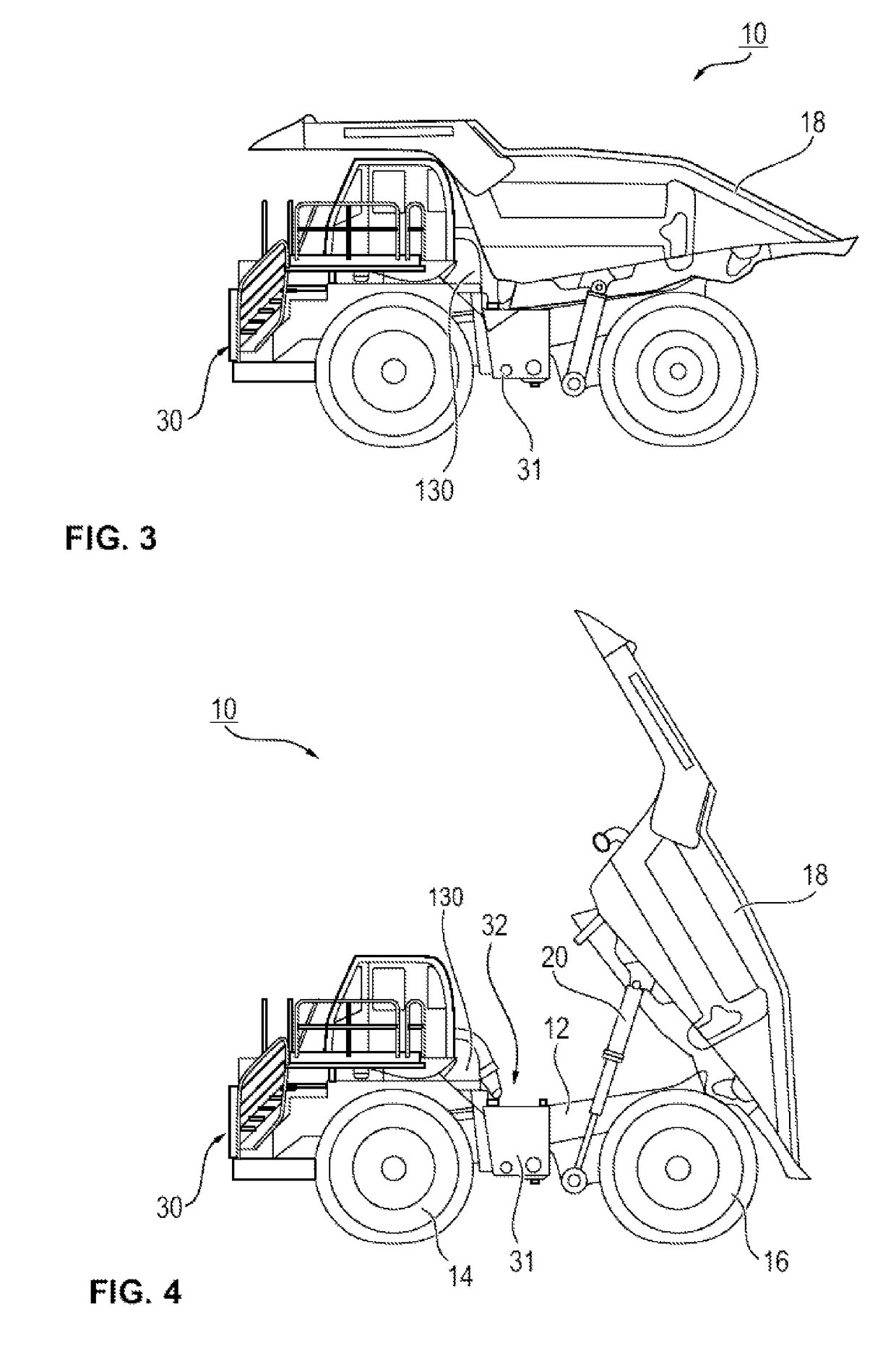 Dump truck or truck