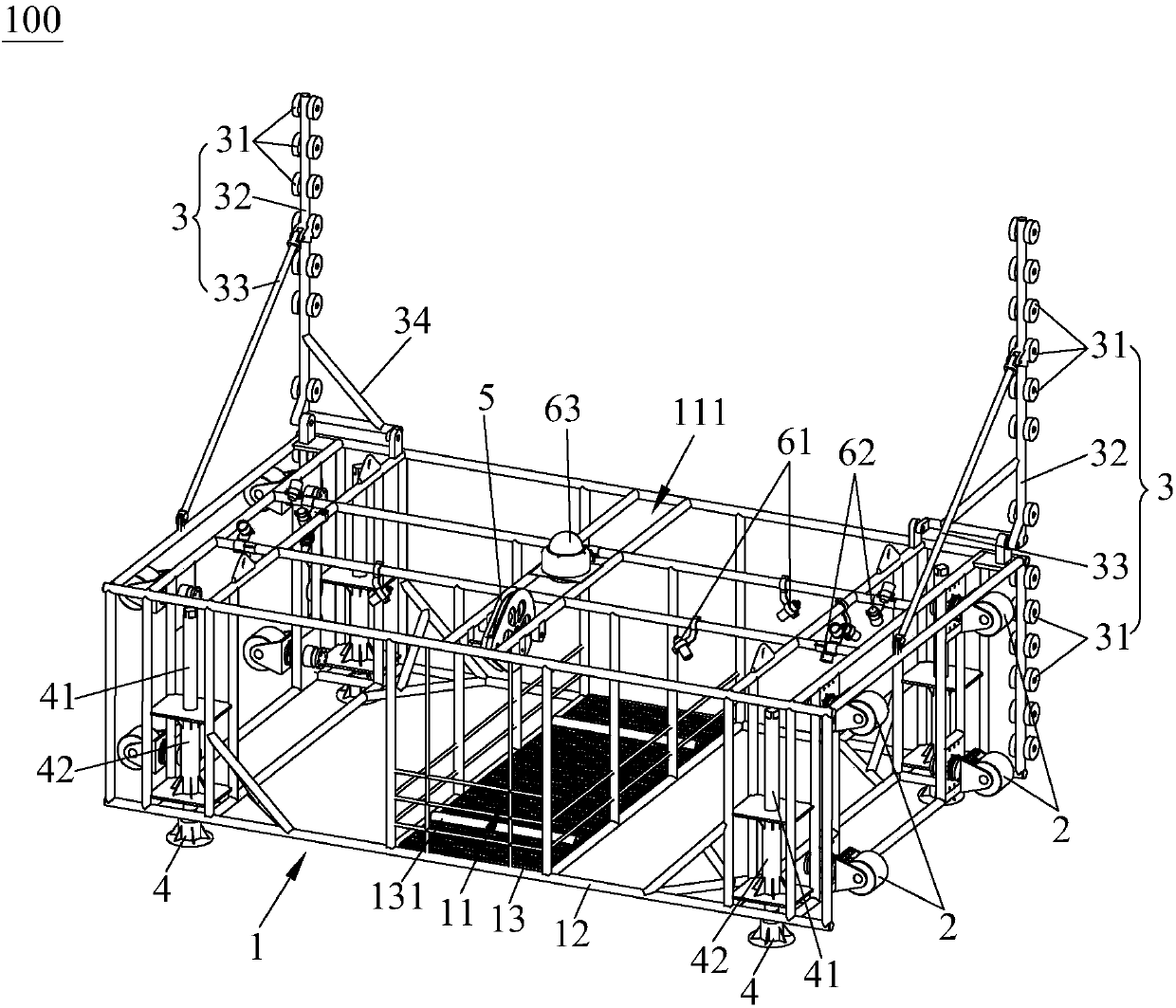 Underwater equipment installation and delivery base station