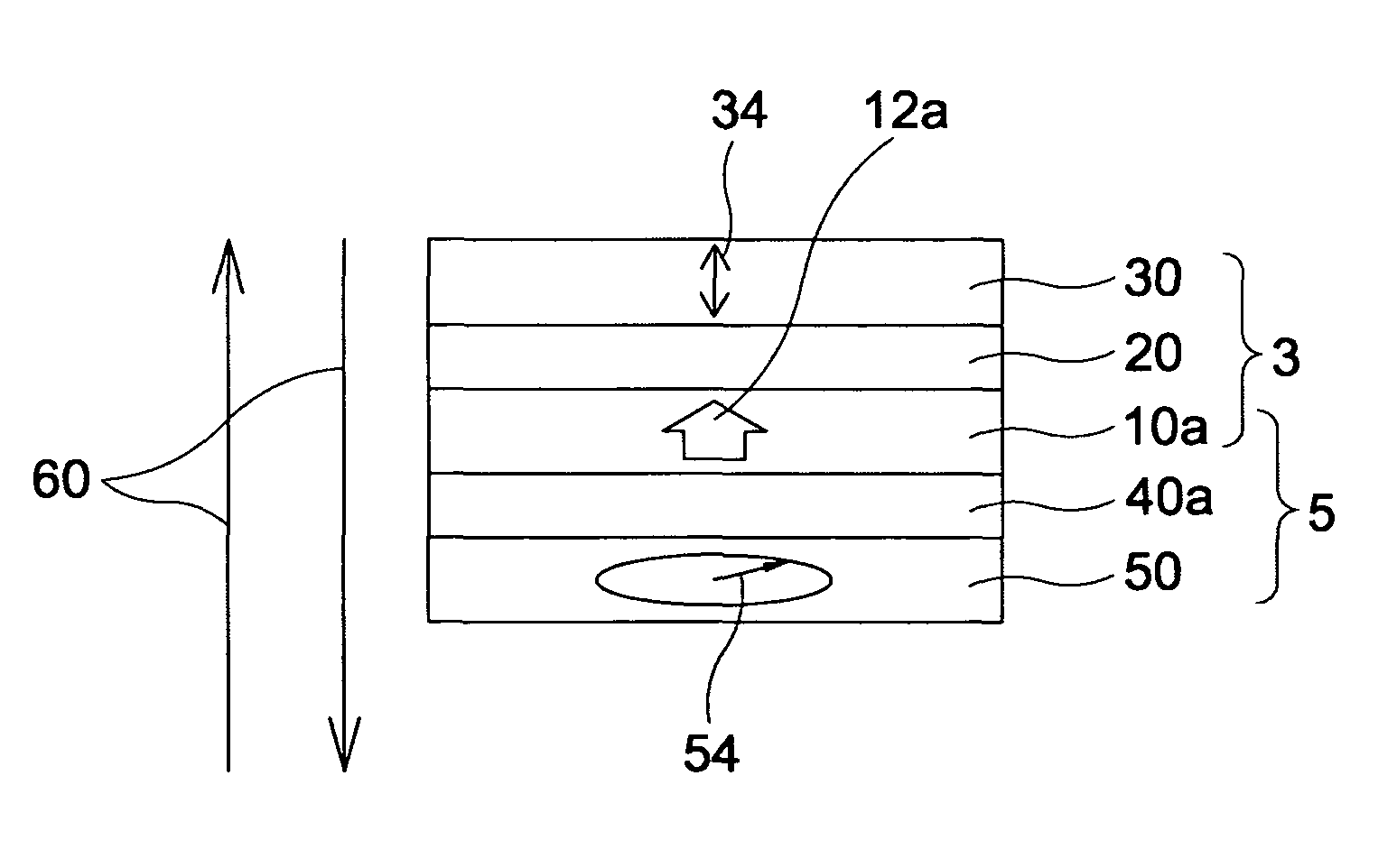 Magnetic recording device and magnetic recording apparatus