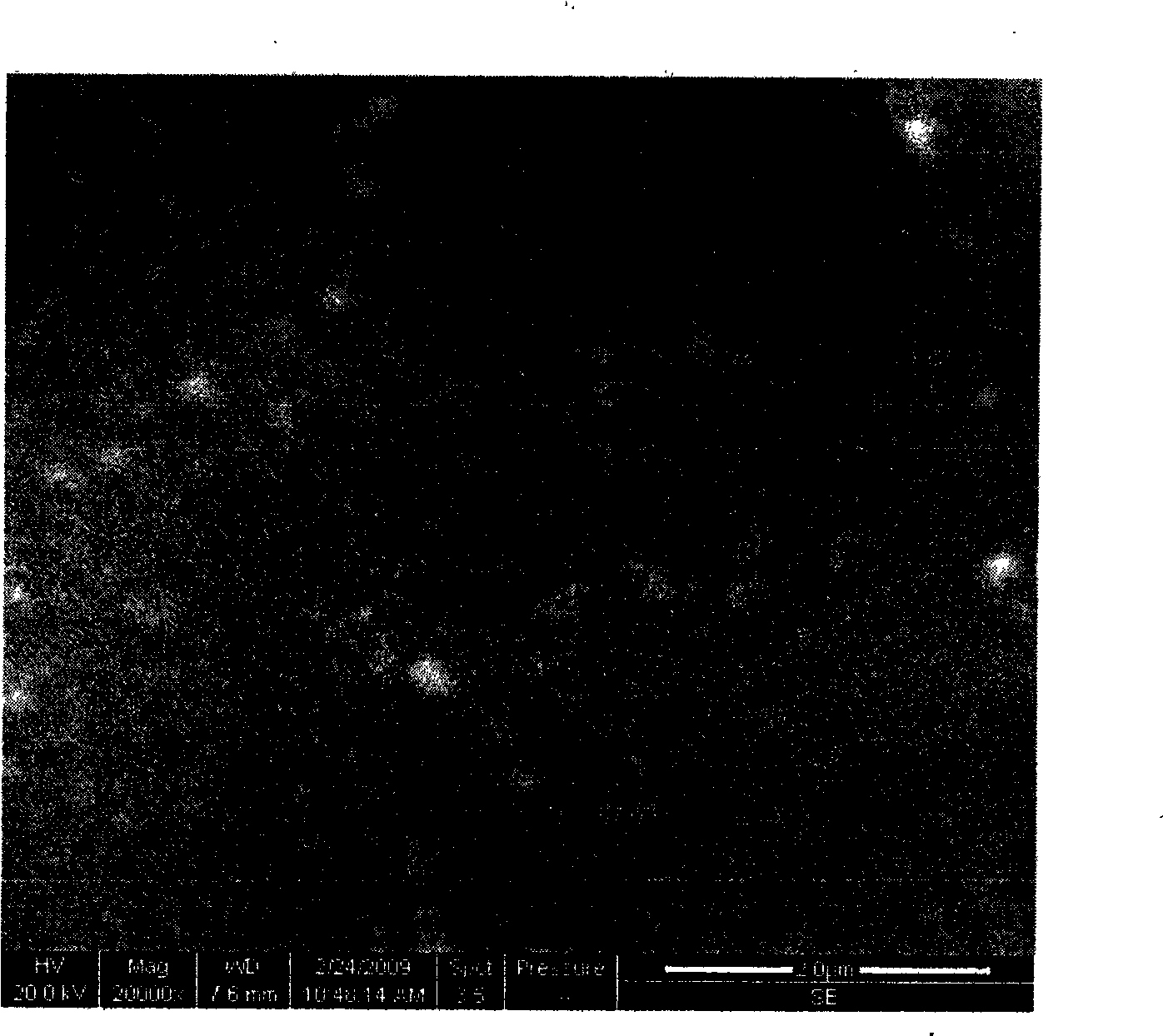 Method for preparing SiCp/AZ61 magnesium-based nano composite material using ultrasonic wave