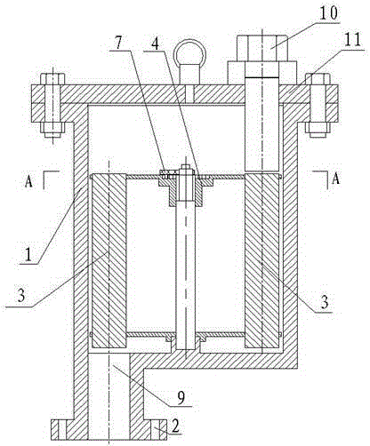 A device for putting foam and row sticks and a method for putting in foam and row sticks