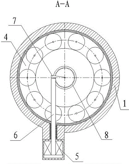 A device for putting foam and row sticks and a method for putting in foam and row sticks