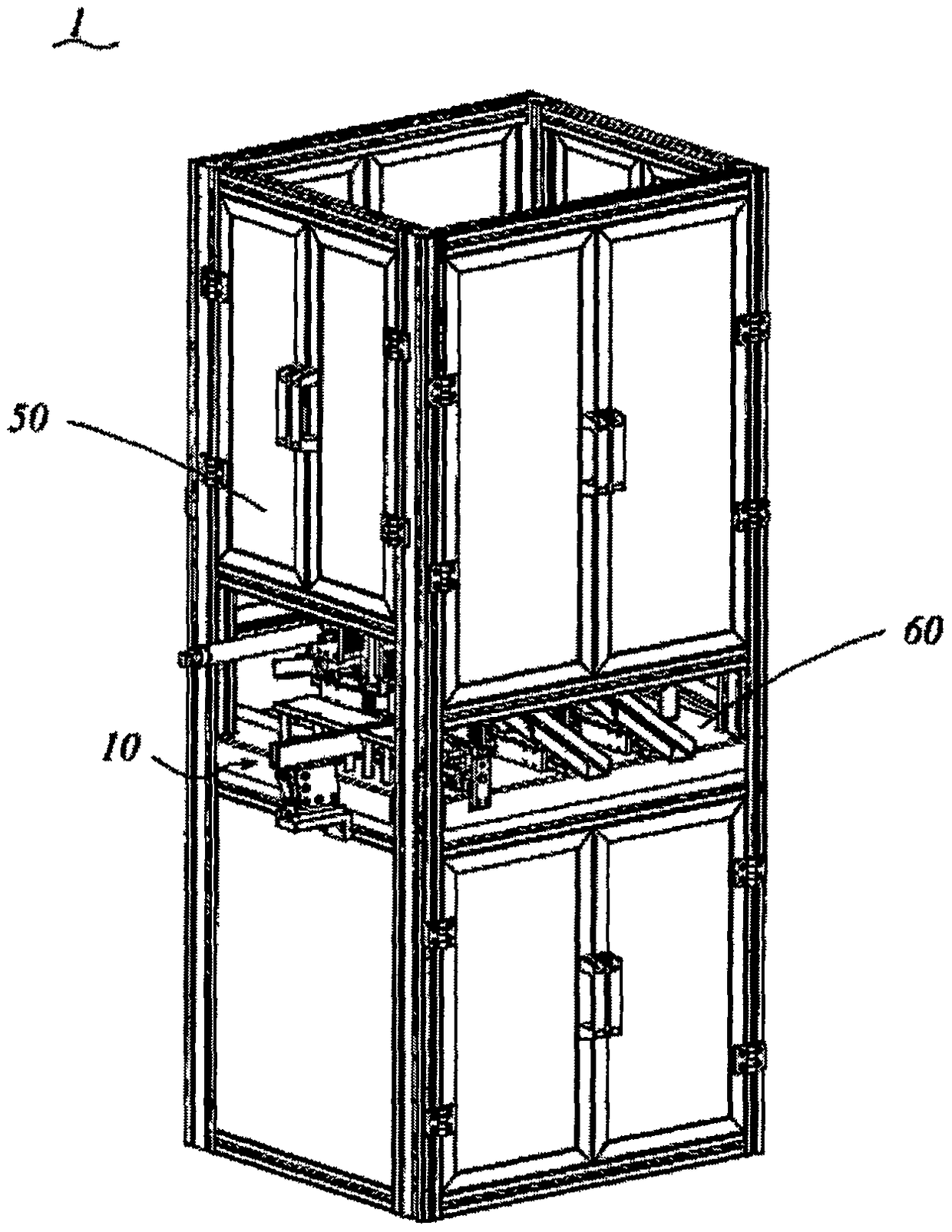 Accurate thread detecting equipment based on mechanical induction