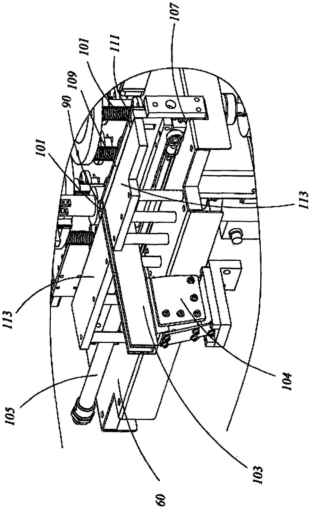 Accurate thread detecting equipment based on mechanical induction