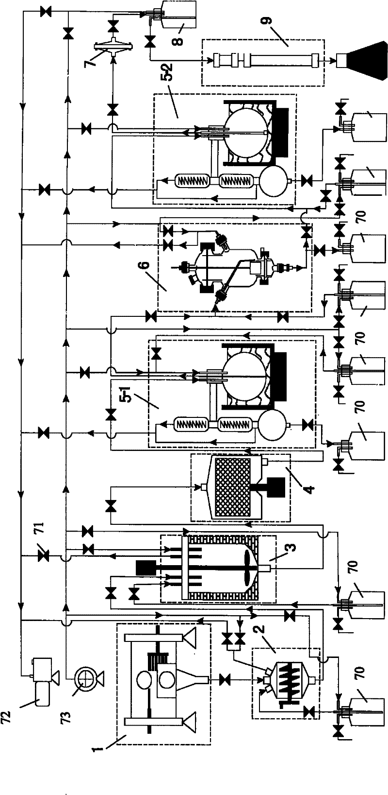 Device for preparing fullerene