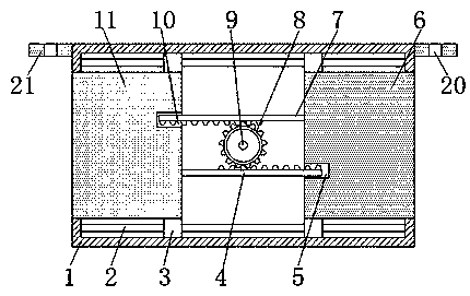 Display device for life and health information propaganda