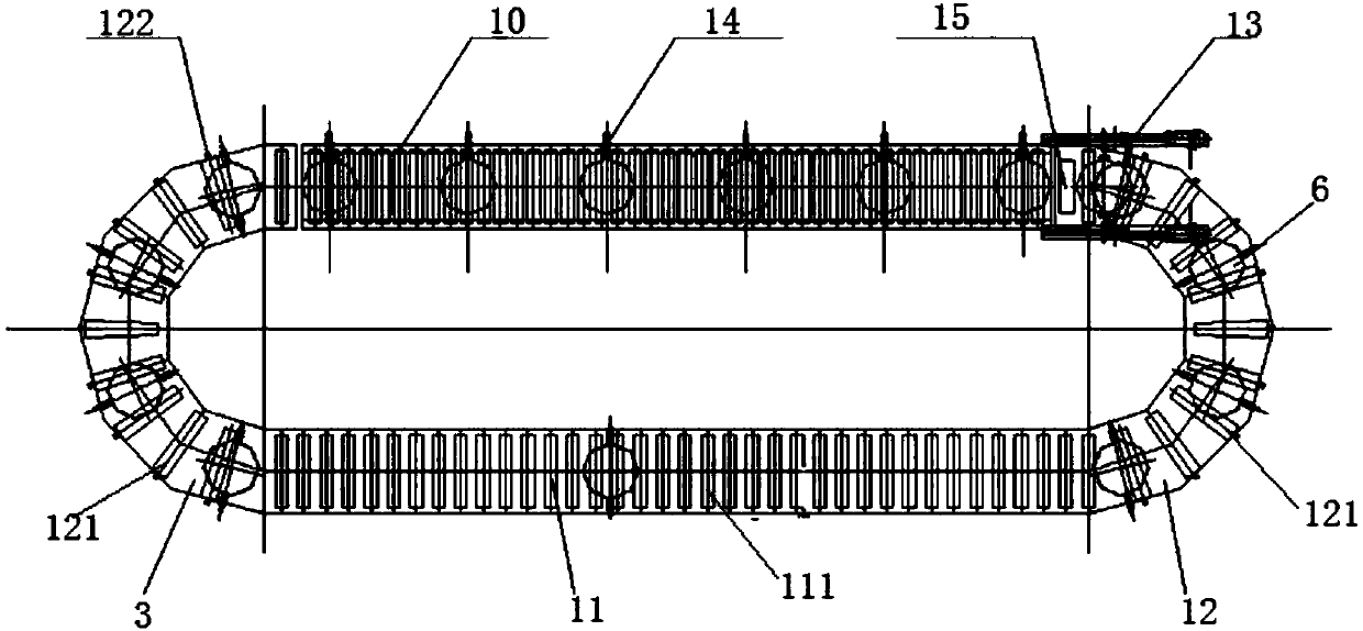 Automatic batching system for iron ore material