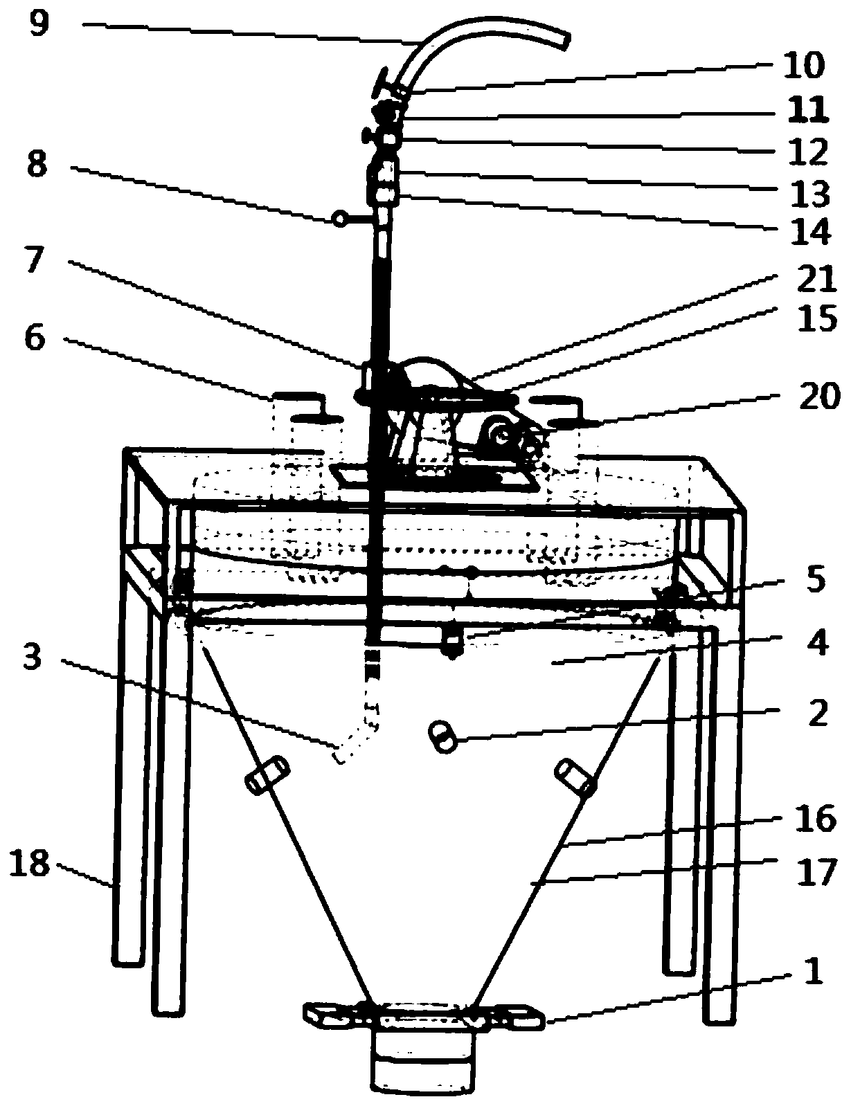 Out-of-tolerance automatic material fetching powder scale