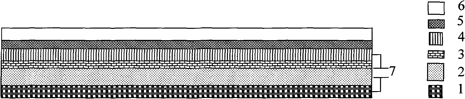 Color-changing camouflage fabric based on reflective electrochromic device and preparation method thereof