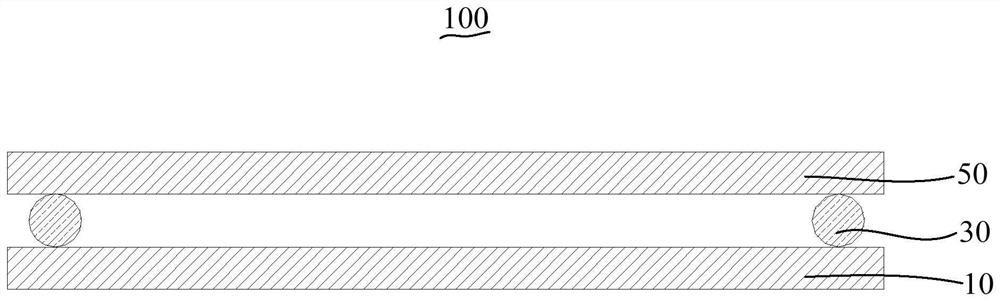 Optical waveguide lens overlapping structure and manufacturing method thereof