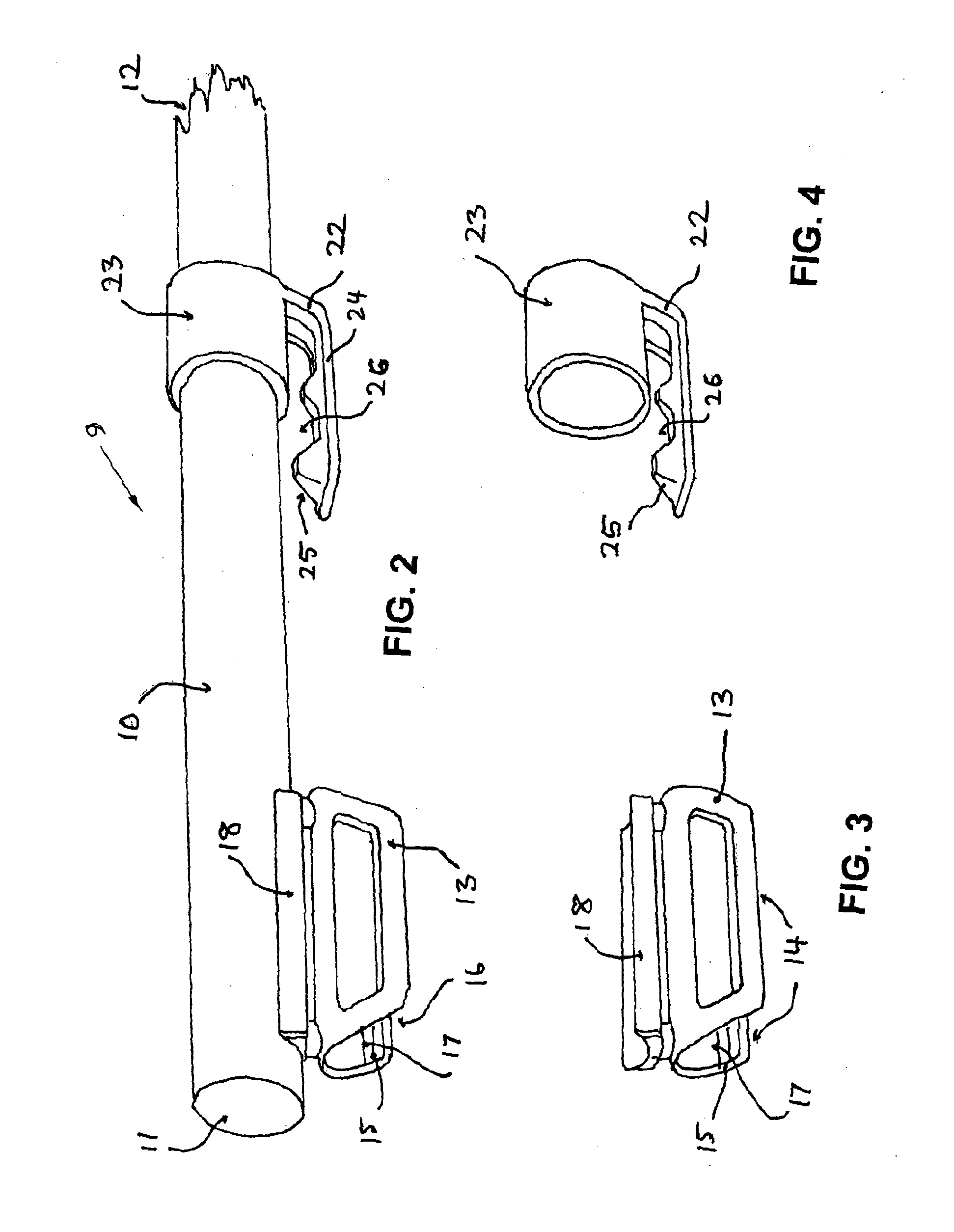 Lasso handling device