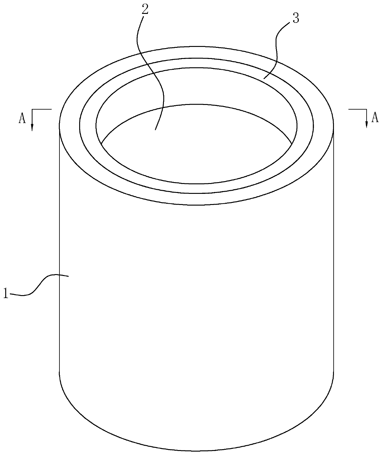 A kind of graphite silicon carbide thermocouple protective sleeve and preparation method thereof