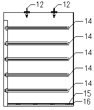 Washing-sectional photochemical integrated odor purifying device and method thereof