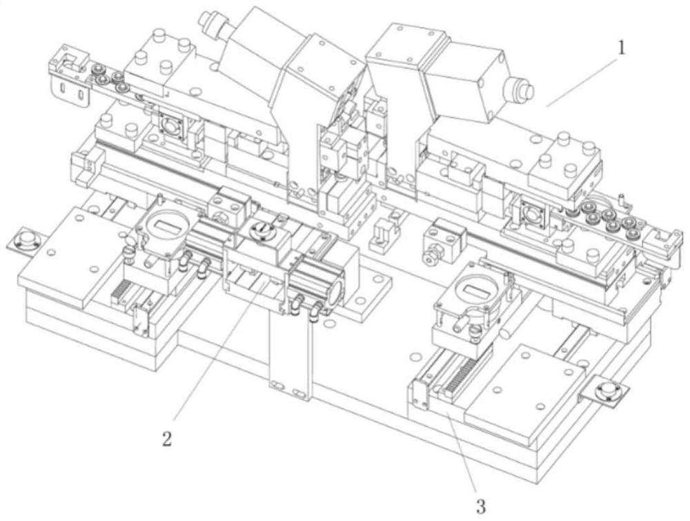 Copper strip double-side hybrid welding device