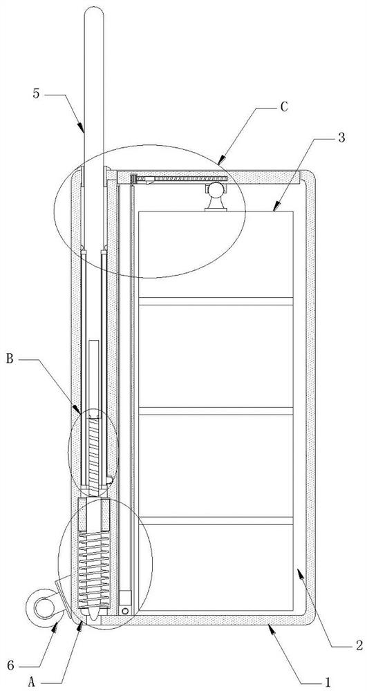 Portable on-site survey device