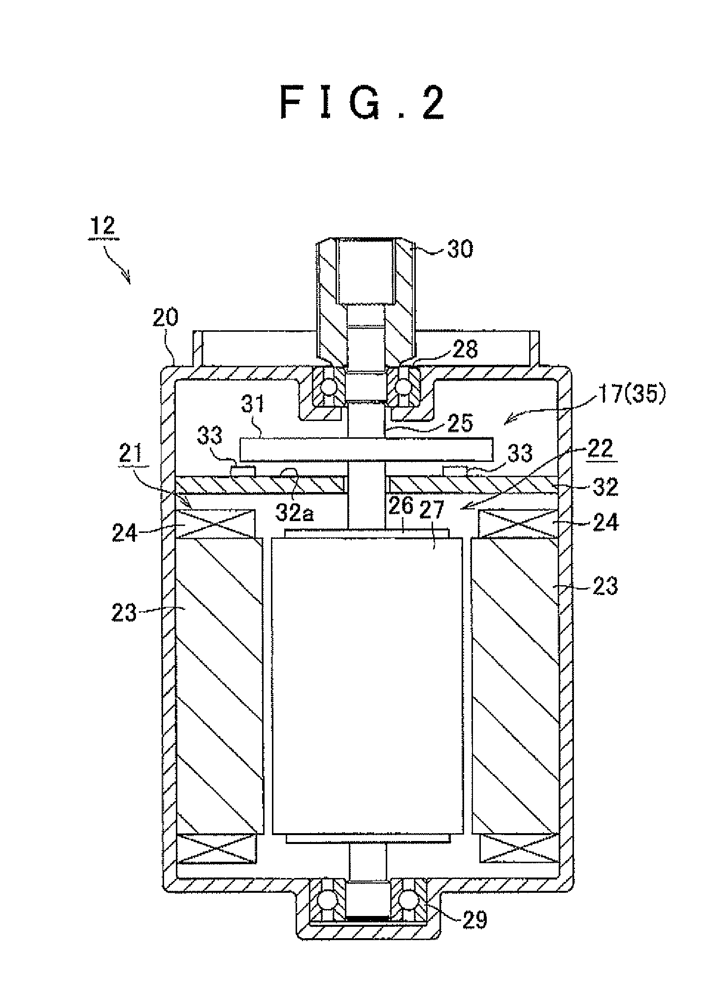 Rotational angle sensor, motor, rotational angle detector, and electric power steering system