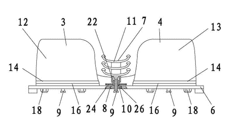 Improved and adjustable cervical vertebra rehabilitation health-care pillow