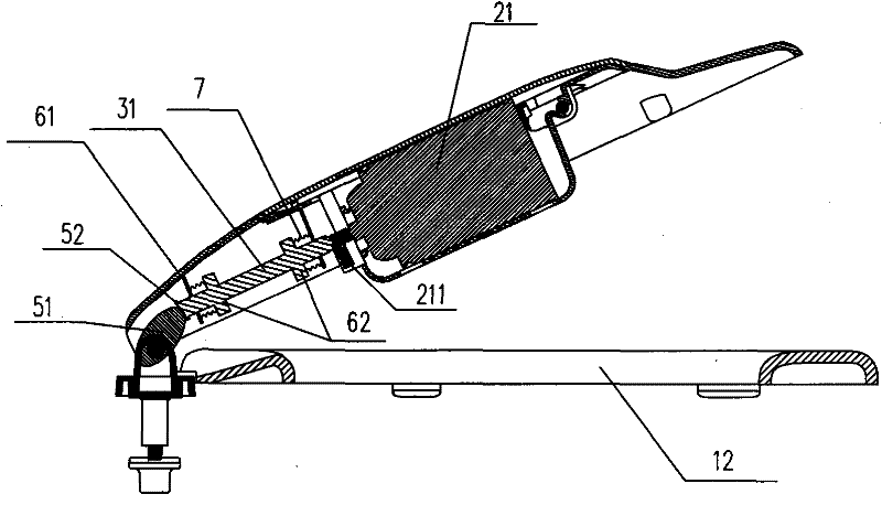 Toilet having built-in spraying system plate cover