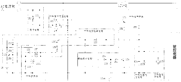 Remote control receiving control method without alternating-current standby power consumption and remote control receiving circuit without alternating-current standby power consumption