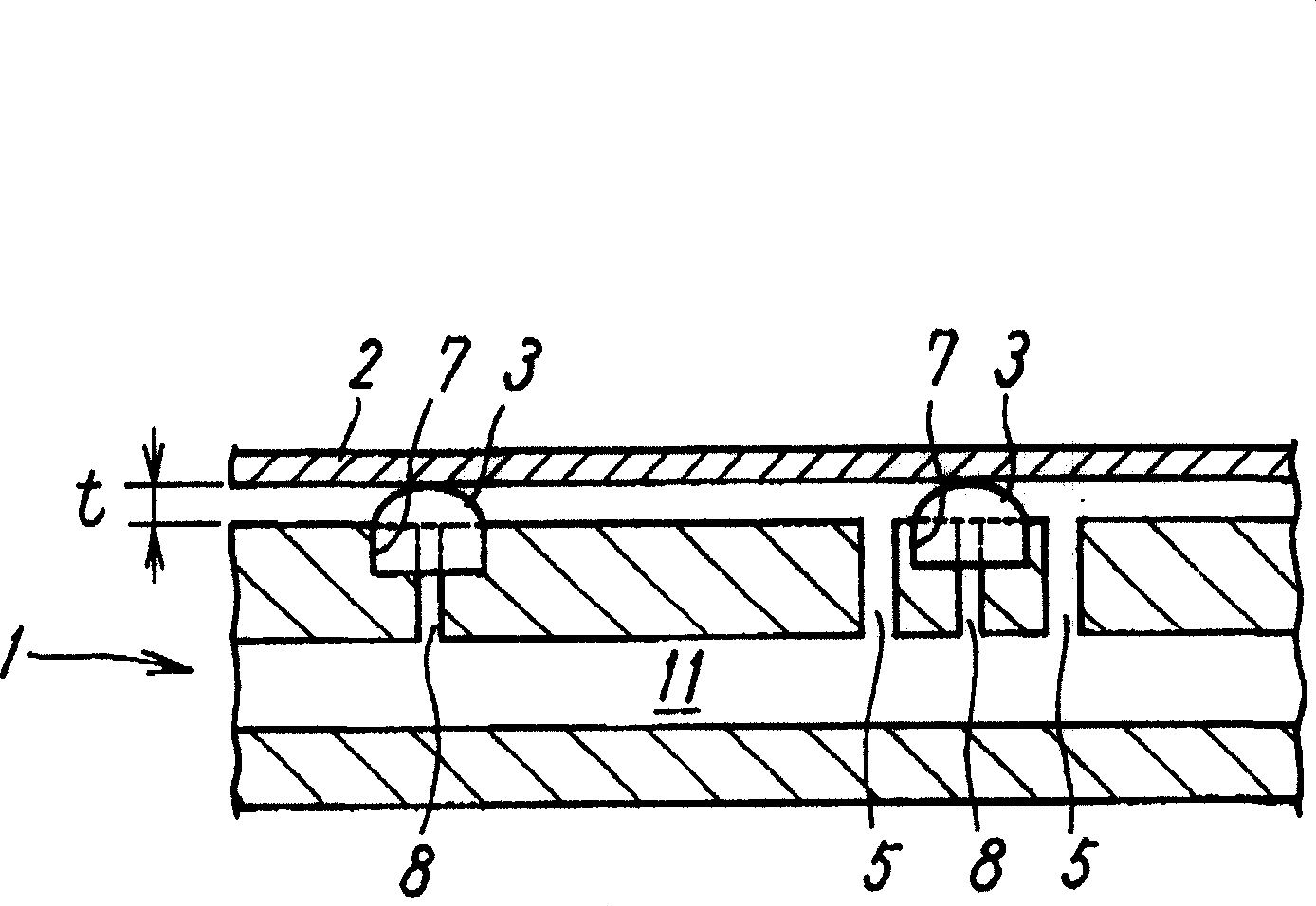 Temp regulator of semiconductor substrate