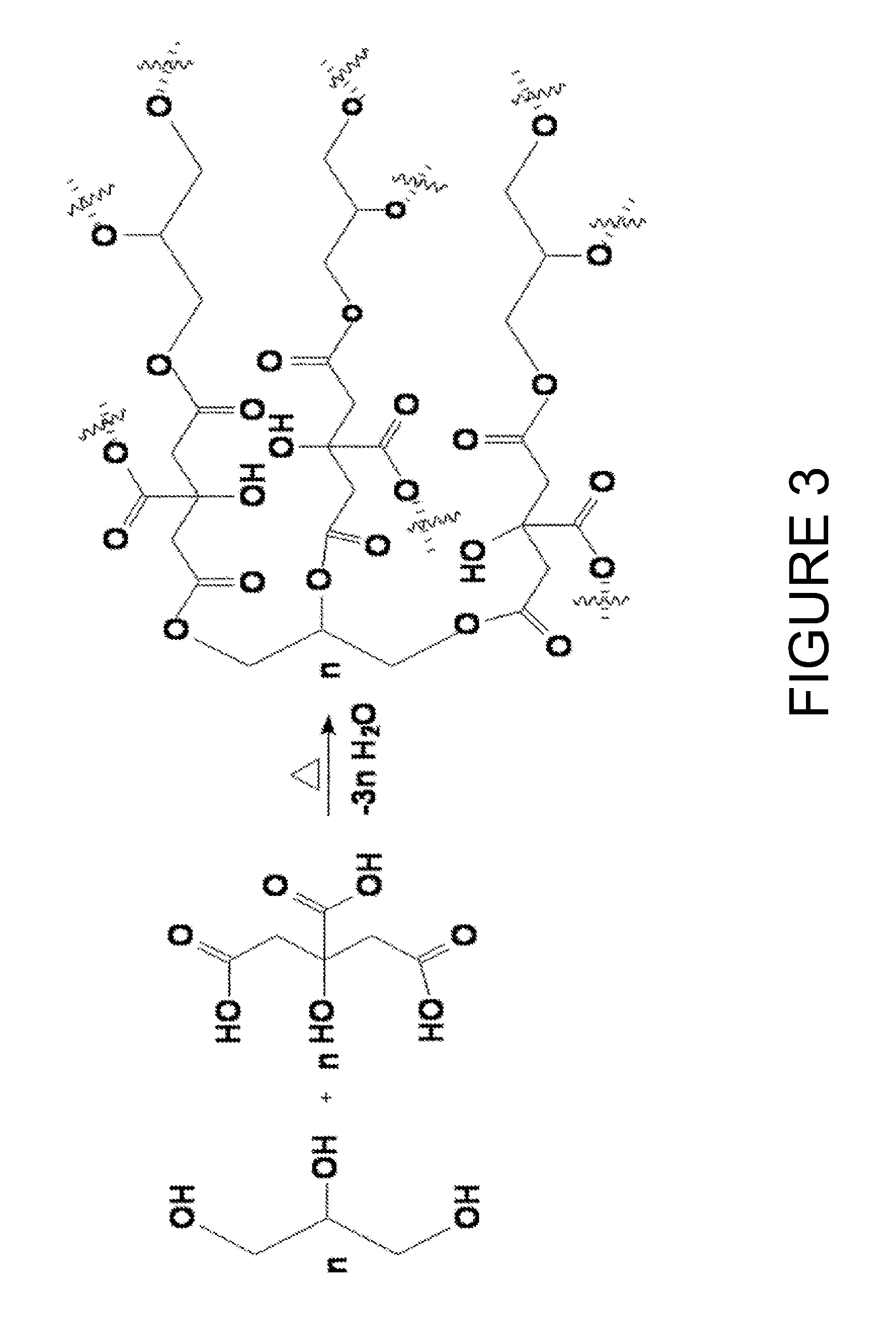 Production of stable polyesters by microwave heating of carboxylic acid:polyol blends