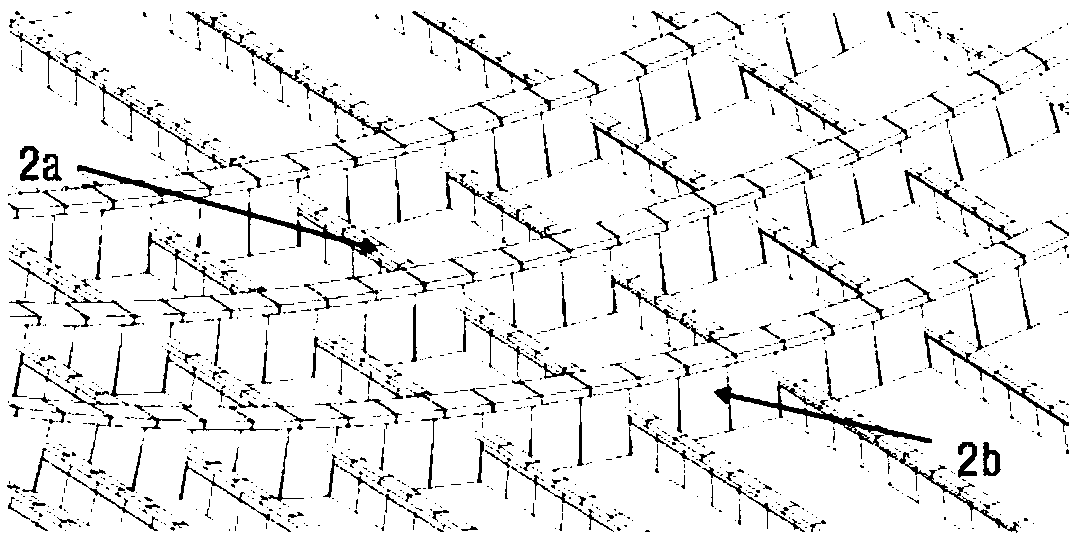 A submarine non-pressure hull pyramid lattice sandwich anti-impact structure and design method thereof