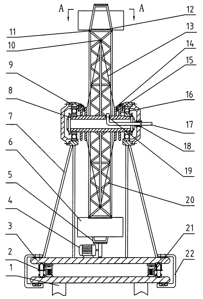 Full-blade-tip wind driven generator