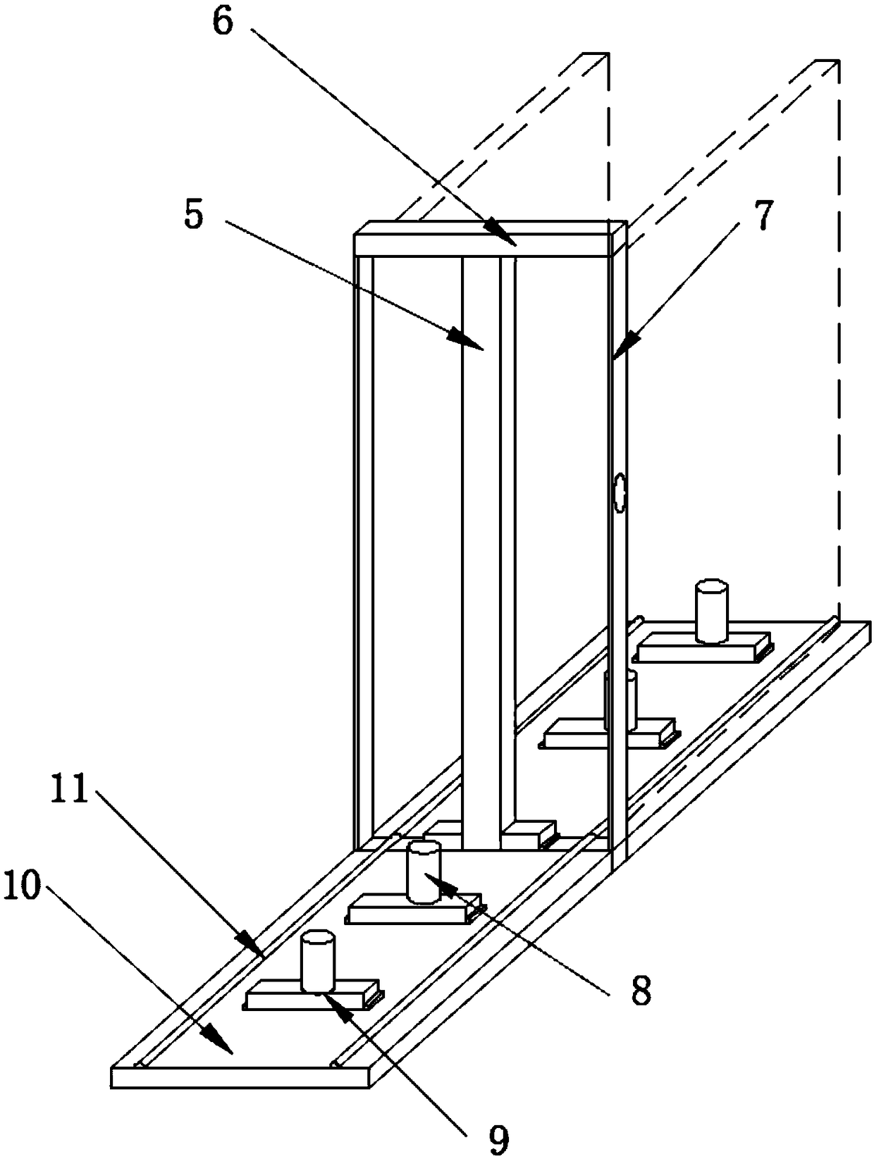 Burglar-proof window for security engineering