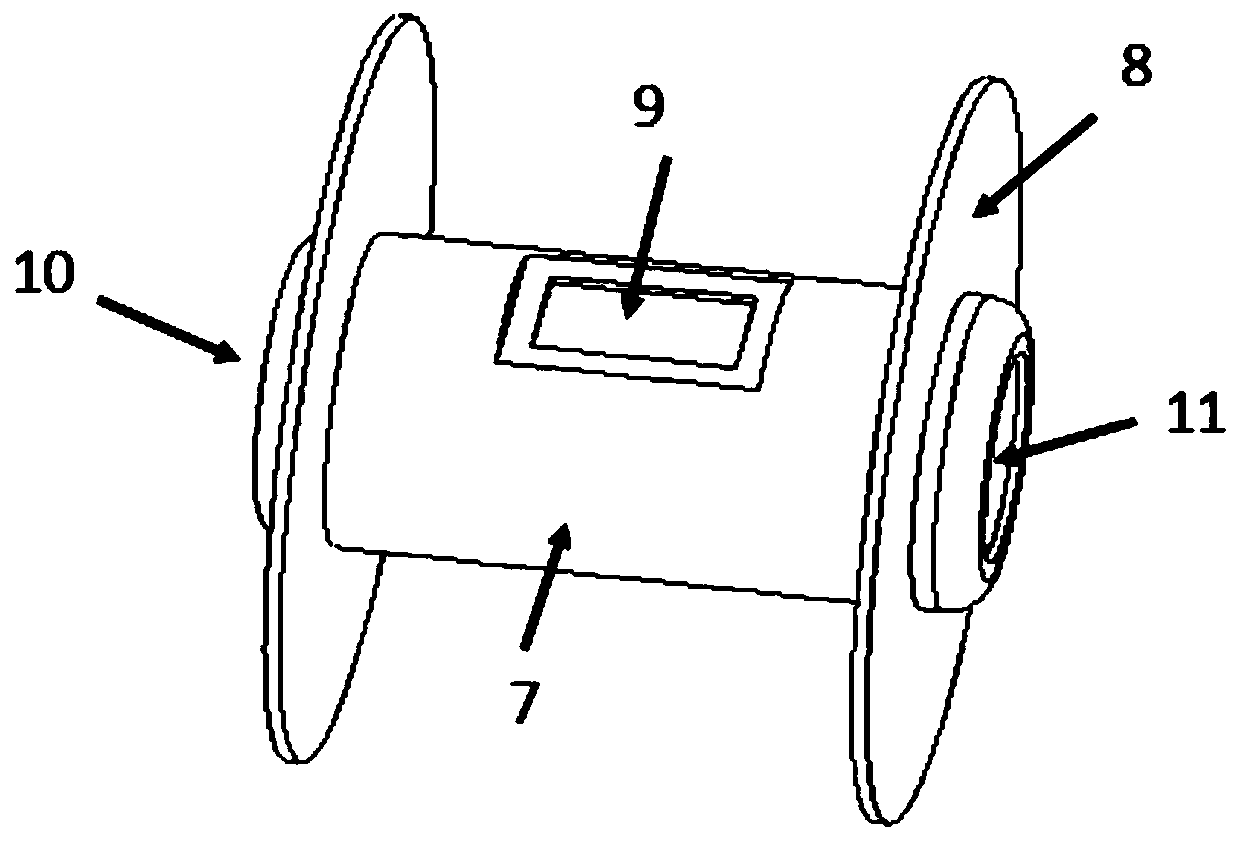 Measurement target for characterizing shock wave speed of medium Z opaque material and method