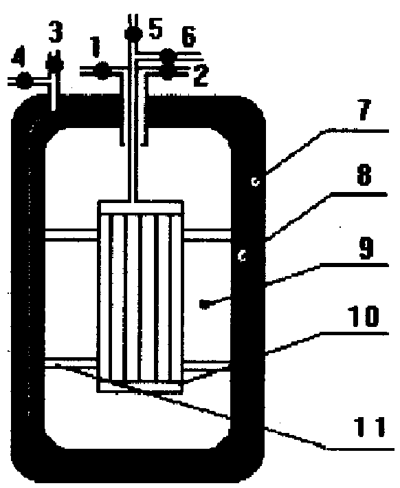 Low temperature hydrogen adsorption for storage and hydrogen storing tank