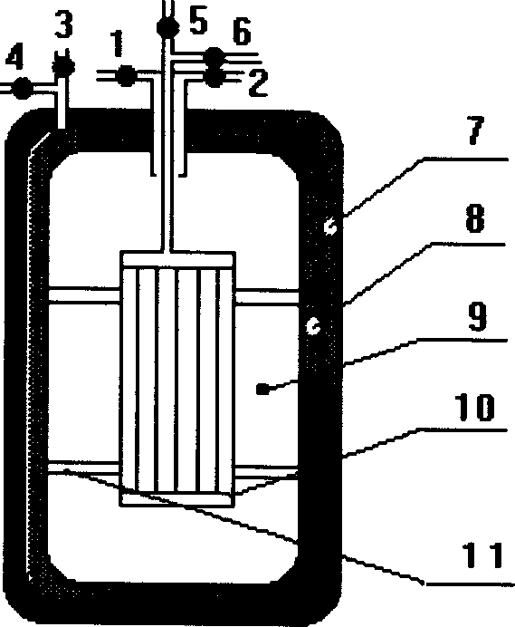 Low temperature hydrogen adsorption for storage and hydrogen storing tank