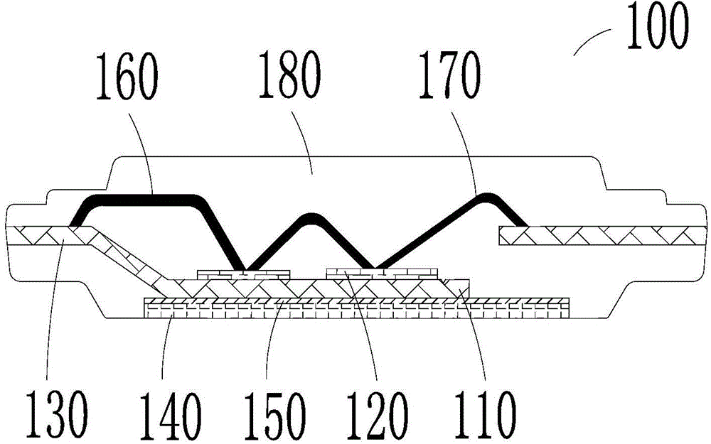 Dual in-line package frame