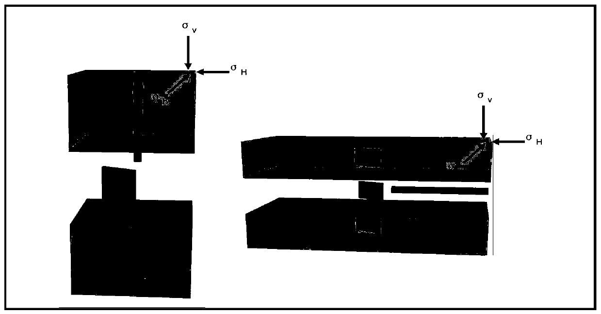 A physical model test method for the extension law of natural cracks and artificial cracks