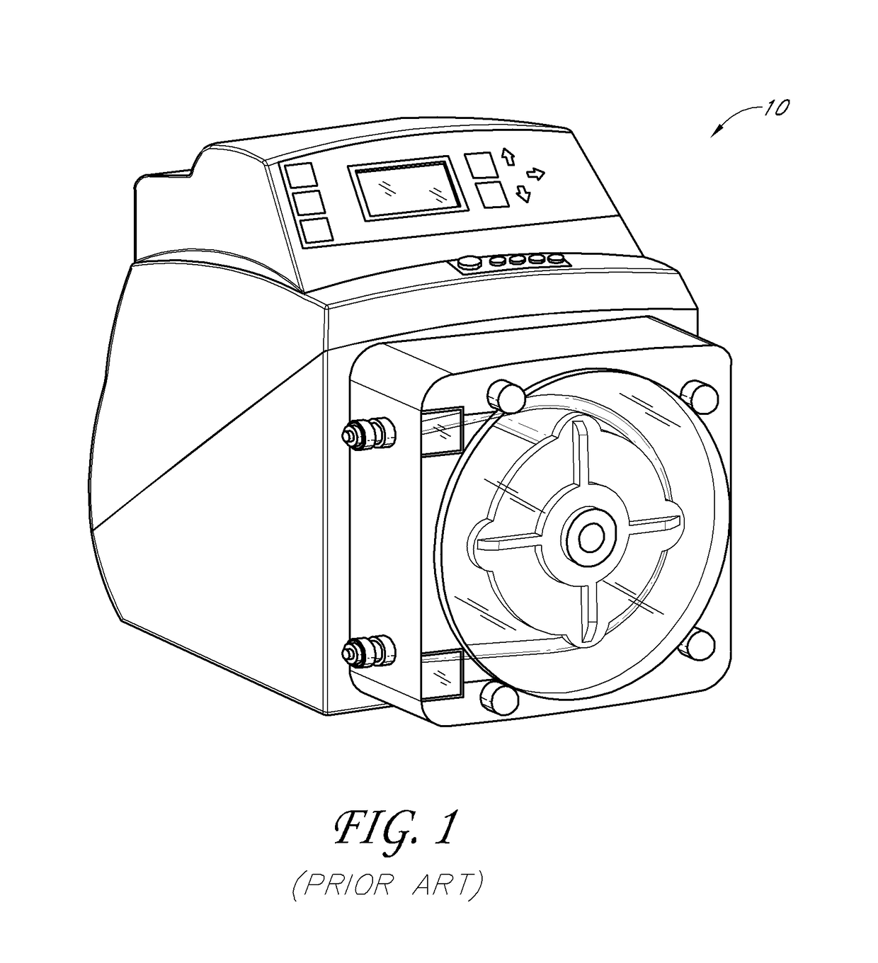 High pressure, high flow rate tubing assembly and adapter for a positive displacement pump