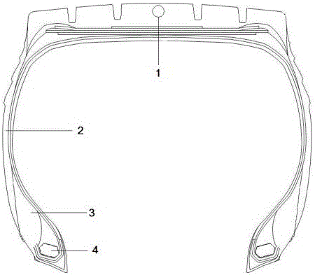 Tire tread prescription of ultra-wearproof graphene material for full steel tire