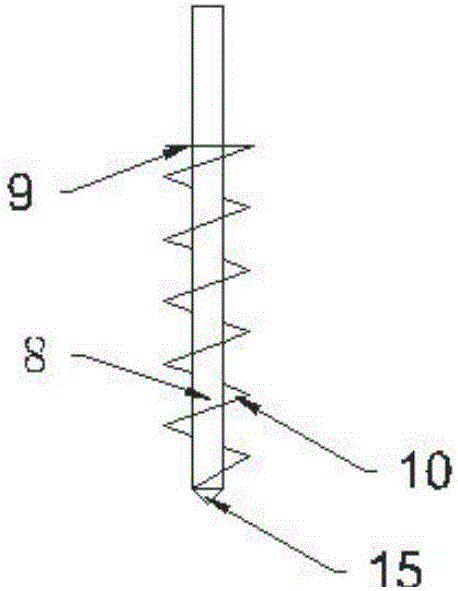 Prefabricated anchoring base for frozen soil foundation and installation method