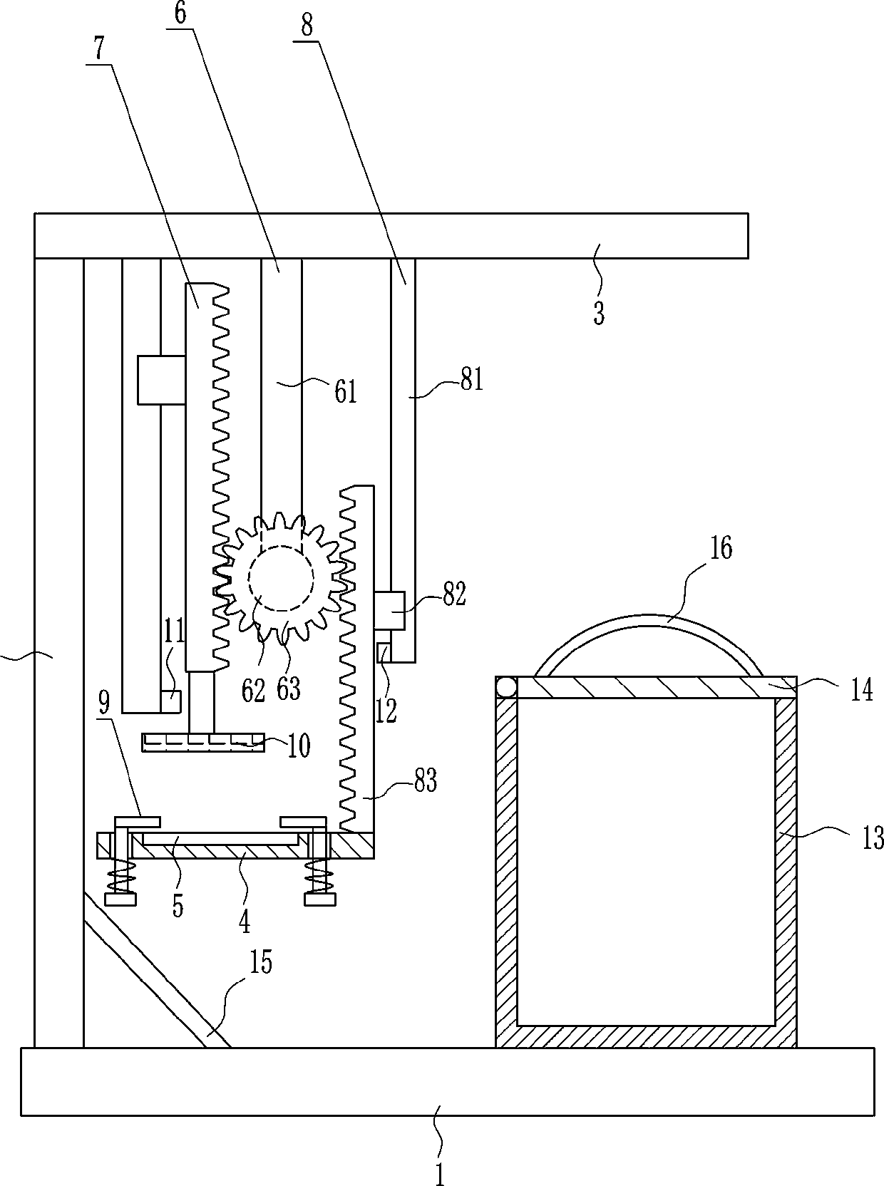 Quick lamination device for shoe production