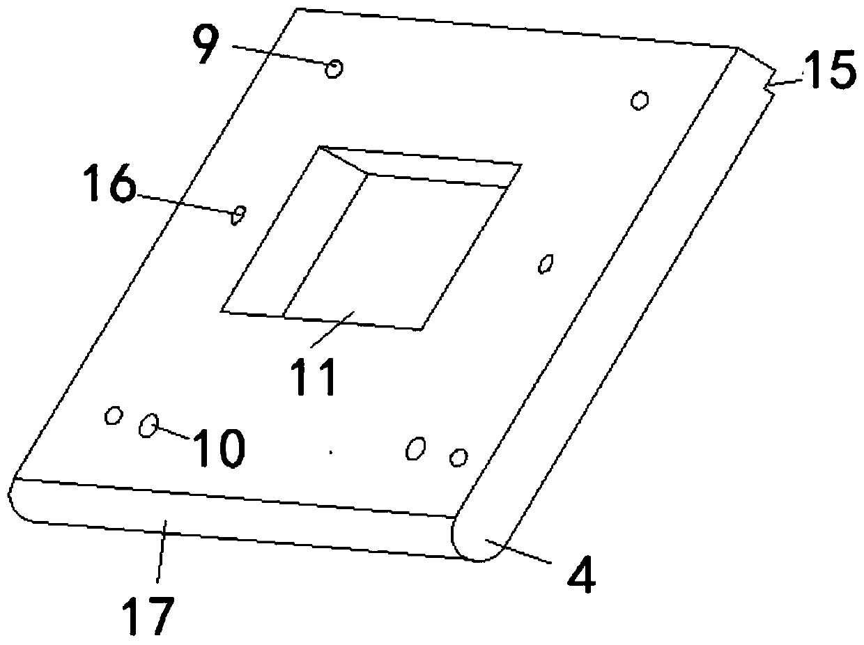 Assembling type anti-freezing ecological side slope retaining wall for bleak, wet and cold climatic region and assembling method