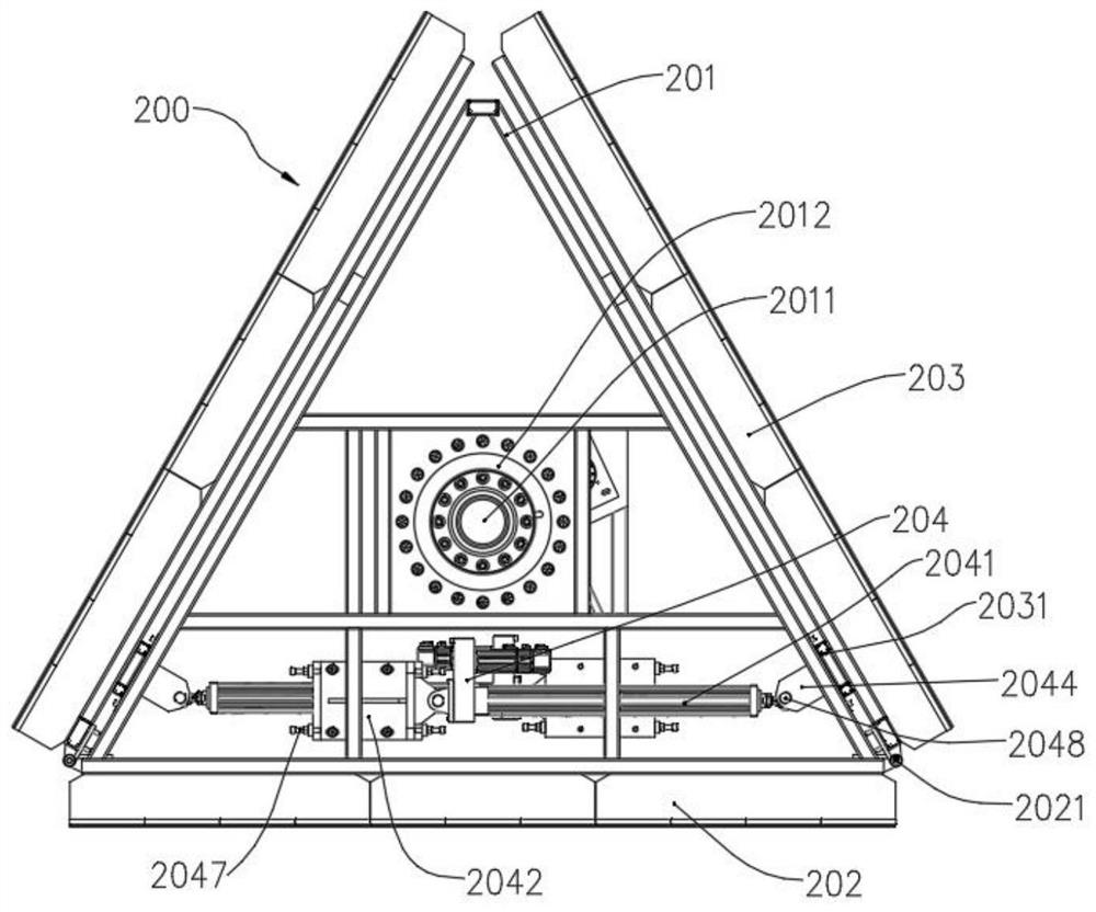 Rotary wing type LED (Light Emitting Diode) advertising board device and method thereof