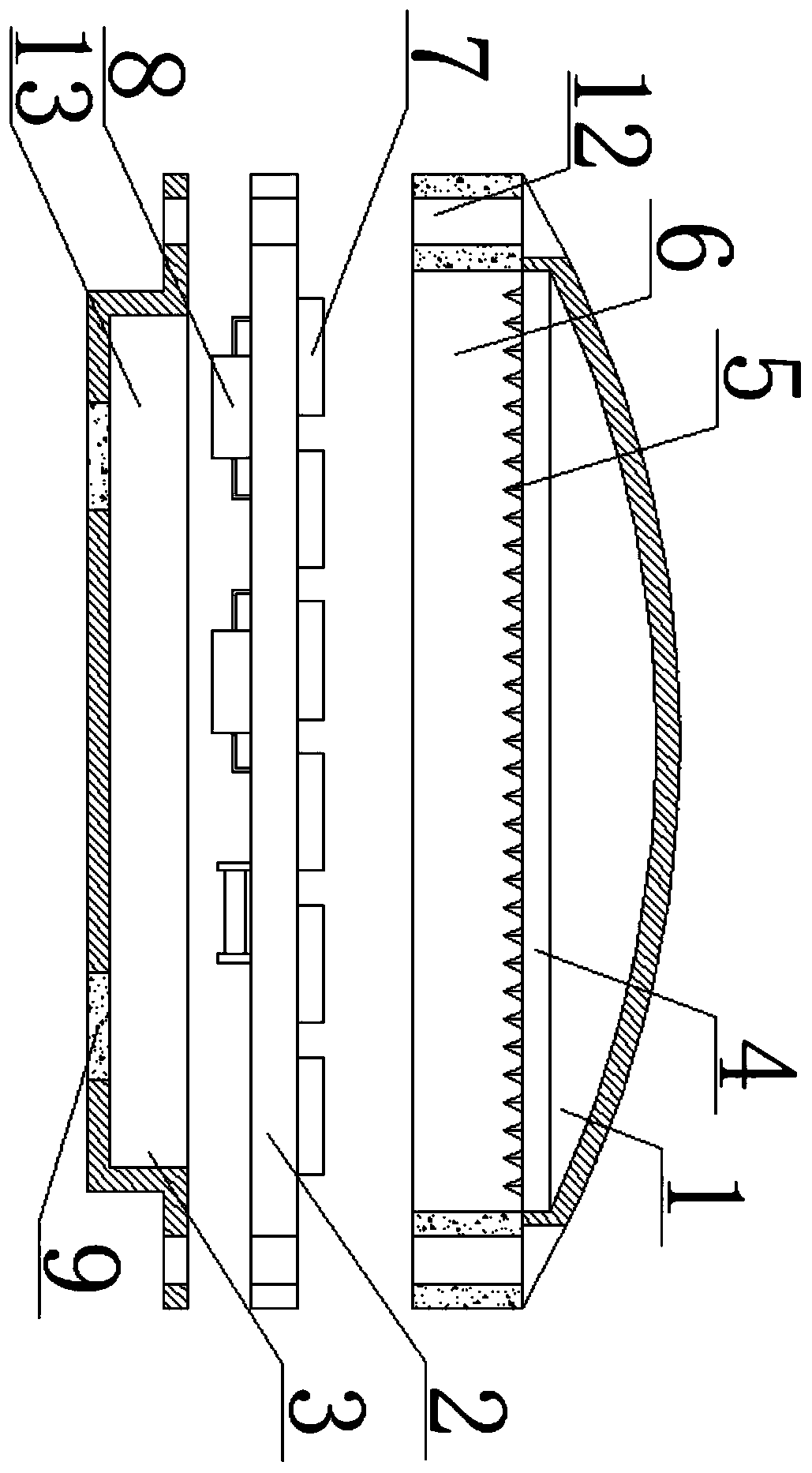 LED photoelectric module