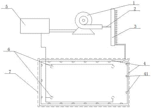 Agricultural field conservancy irrigation device and system