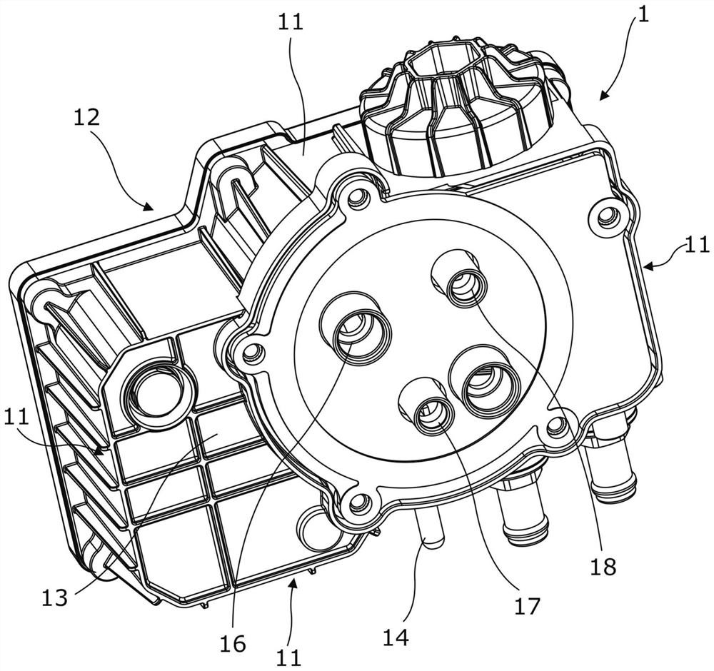 Pump assembly for use in selective catalytic reduction (SCR) system