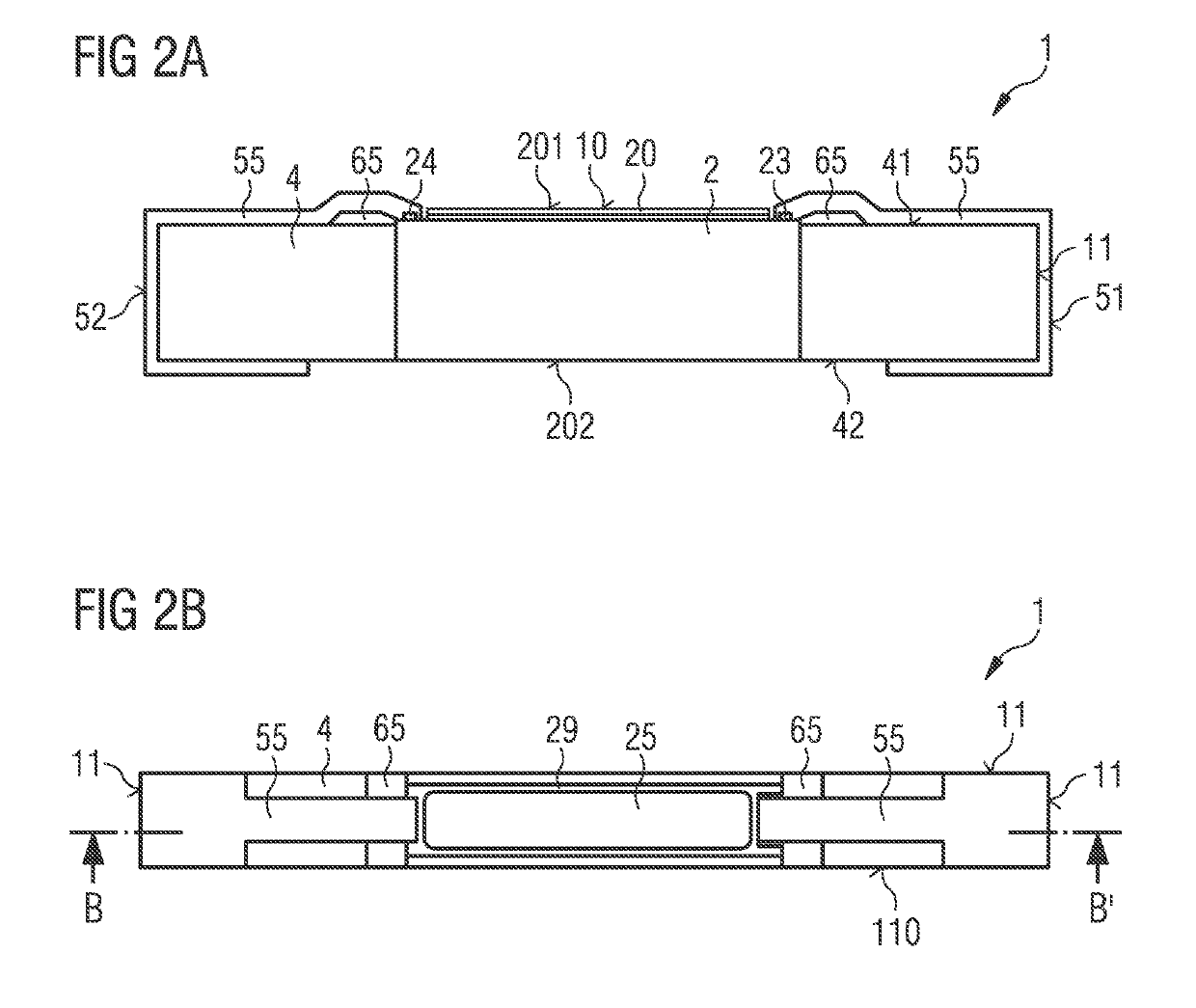 Optoelectronic semiconductor device having a side face as mounting side