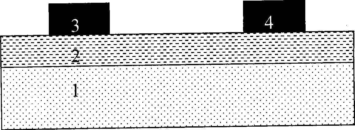 Production method for organic thin-film transistor with graphic active layer